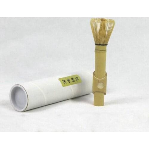 25pcs Green Tea Matcha Whisk Long-handle Bamboo Chasen Whisk Matcha Tea Powder Professional Tea Ceremony Bamboo Brush