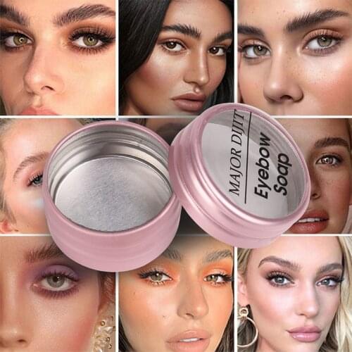 3D Eyebrow Setting Gel Waterproof Colorless Soap Brow Makeup Eyebrow Styling Soap Kit Eyebrow Tint Pomade Cosmetics TSLM2