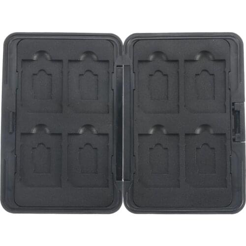 Aluminum Memory Card Wallet 16 TF/Micro SD SDHC Protecter Storage Holder Pouch Case