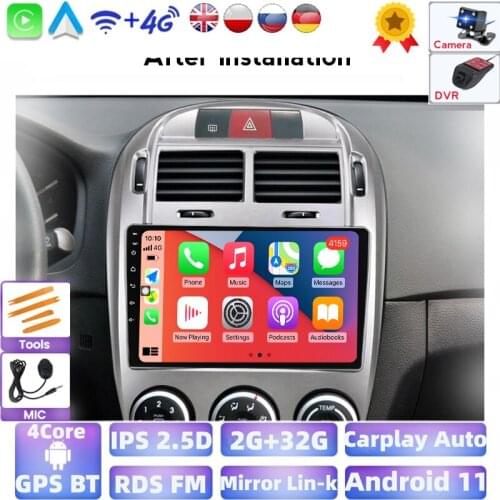 NC 9 inch Android 2G+32G 2 Din Car Multimedia Stereo Player For kia Cerato 2008 2009 2010 2011 2012 Navigation GPS Radio