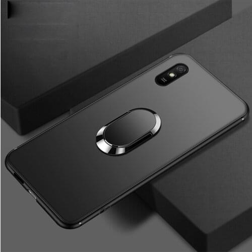 Cases for NOKIA 2.4 Back Ring Holder Bracket Phone Case Cover for Nokia 2.4 Phone TPU Soft Silicone Bags