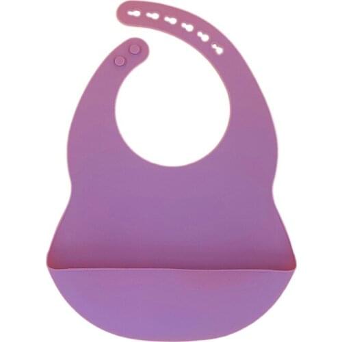 Baby Children Eating Bib Silicone Super Soft Bib Feeding Water and Dirt Resistant Food Supplement Bib Eating bib silicone