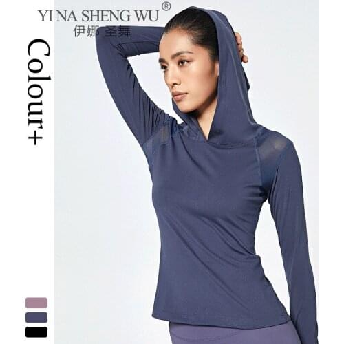 Fitness Breathable Sportswear Women T Shirt Sport Suit Yoga ShirtsTop Quick-Dry Running Shirt Gym Mesh Stitching Sport Shirt New