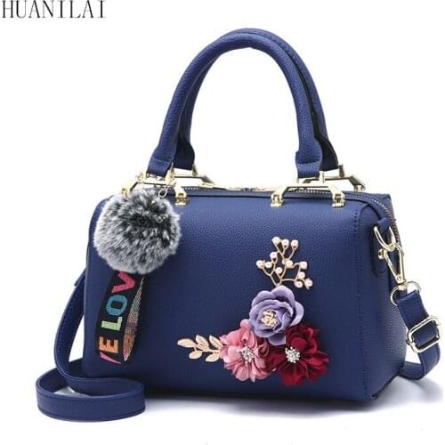HUANILAI Women's Bags With Appliques