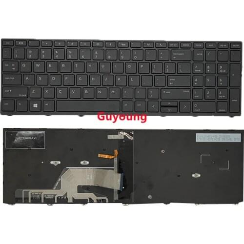 Laptop keyboard For HP ProBook 450 G5 455 G5 470 G5 US English backlit black