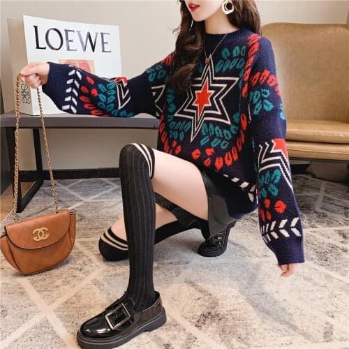 National Style Short Pullover Womens Net Red Loose Foreign Style Bottoming Shirt Ins Super Fire Top