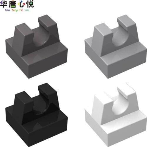 MOC 2555 Accessories 1x1 Top With Clamp Plate Normal Brick Building Blocks Educational Toys Gift Kit Assemble The Part Model Set