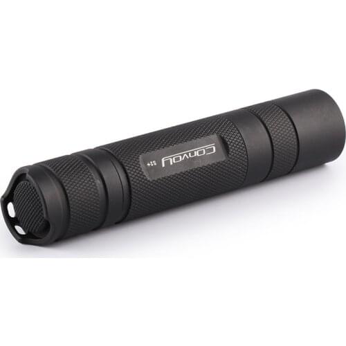 Flashlight Powerful Black Convoy S2+ Cree XML2 U2 1A 7135x8 Lanterna LED Torch Head Lamp Camping Light Bicycle Night Work Light