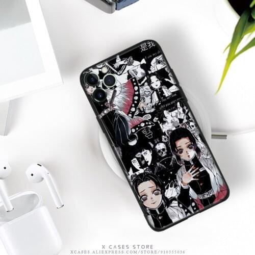 Shinobu Kocho Kimetsu no Yaiba FOR iPhone Se 6 6s 7 8 Plus X Xr Xs 11 12 Mini Pro Max TPU Soft Silicone Phone Case Cover Shell
