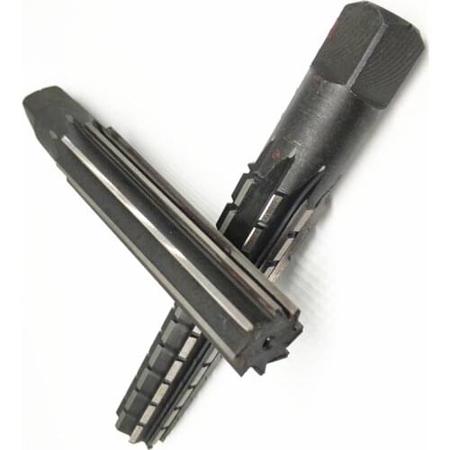2PCS/Set Hand Reamers Set MT0/MT1/MT2/MT3/MT4/MT5 Steel Fine/Rough-Edge Morse Taper Reamer For Milling Finishing Cutter Tool