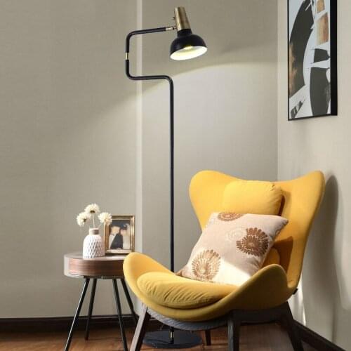 SGROW Creative Design Standing Lamp for Bedroom Living Room Modern Adjustable Floor Lamp Marble Base Lampara Lighting Fixtures