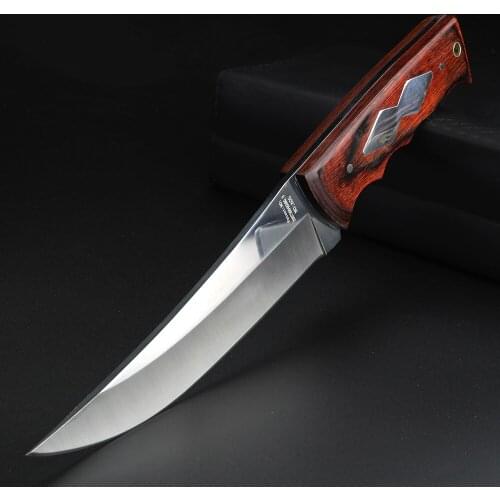 Fixed Blade Knife Hunting Stainless Steel Knives Portable Full Tang Outdoor Camping Tool Sheath Survival Knife