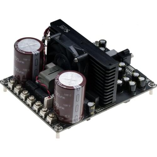 1500W Class D power amplifier Single channel 1500W digital amplifier IRS2092 high feedback Subwoofer amplifier board