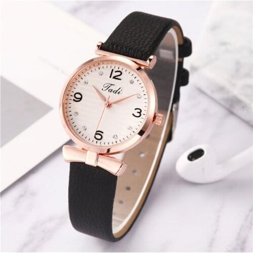 Reloj Mujer Fashion Casual Women Quartz Watches Leather Belt Band Watch Womens Analog Watch Dress Wristwatch Zegarek Damski
