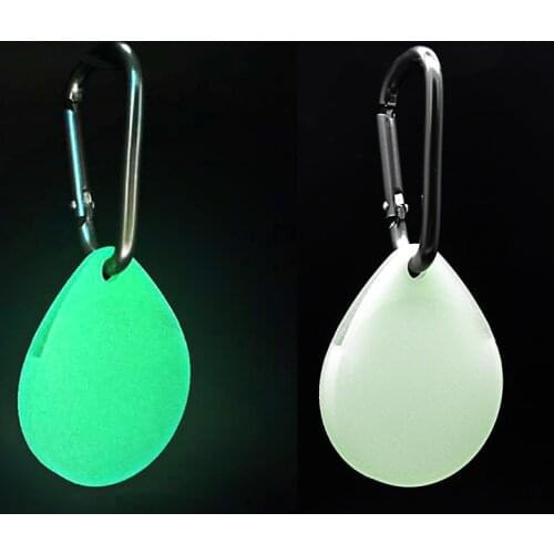 For Apple Airtags Silicone Luminous Protective Sleeve For Apple Locator Tracker Anti-lost Device Keychain Protective Sleeve