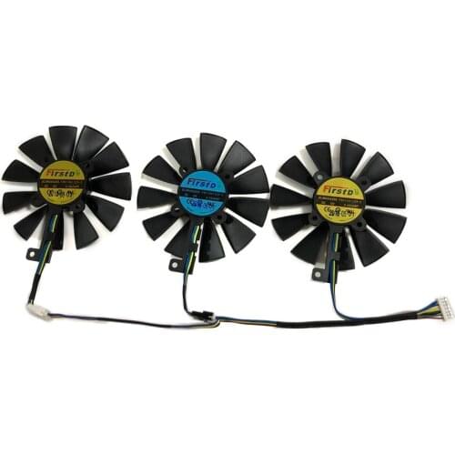 FDC10U12S9-C STRIX GTX 1080/980Ti RXVEGA GPU VGA Cooler Graphic Fan For ASUS RX VEGA 64/56 RX480 RX580 Video Cards Replacement