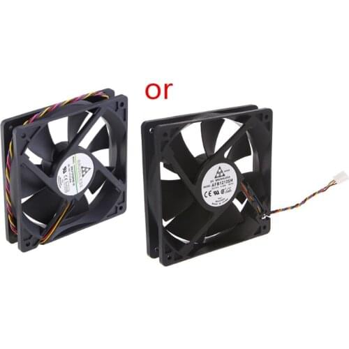 120x120x25mm Brushless DC12V 0.80A 7-Blade Cooling Fan 12025 For Delta AFB1212SH