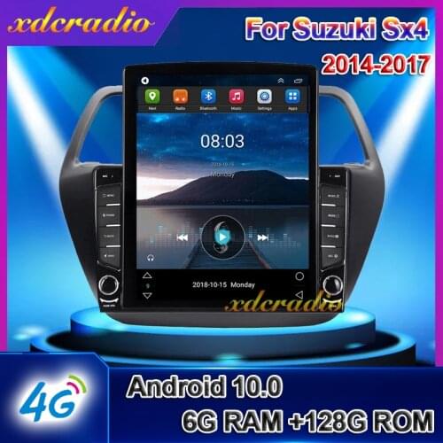 Xdcradio 10.4" Android 10.0 Tesla Style Vertical Screen For Suzuki Sx4 Car Radio Auto Multimedia Player GPS Navigation 2014-2017