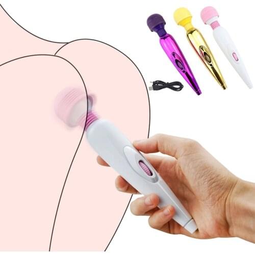 Japan Av Sex Toys Big Magic Wand Massager Vibrator G-spot Clitoris Stimulator Female Gays Sex Toys For Women Powerful Vibrators