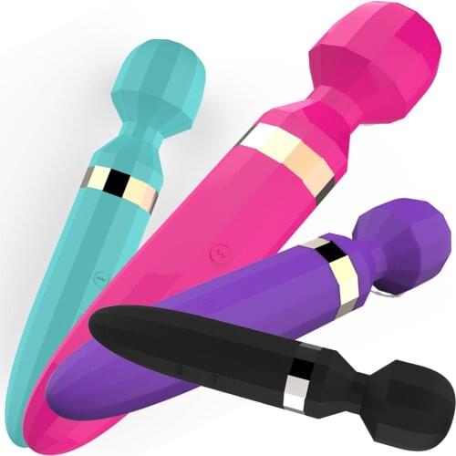 2020 Powerful AV Vibrator Magic Wand Vagina Clitoris Stimulator Vibrators Sex Toys for Women G Spot for Masturbator USB Dildo