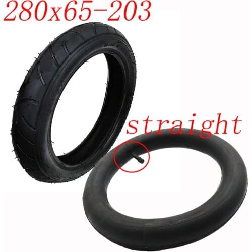 280x65-203 Tyres Inner Tube For Baby Stroller Accessories Thickened Tires Childrens Tricycle Trolley Pneumatic Tyres 280*65-203