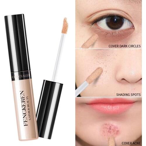 3 Color Optional Concealer Professional Concealer Stick Concealer Liquid Facial Concealer Pen Long-lasting Cover Dark Circles
