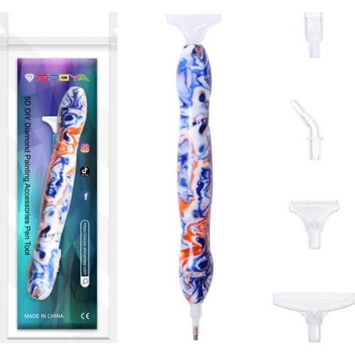 5D Diamond Painting Resin Point Drill Pen Diamond Embroidery Cross Stitch Mosaic Sewing Accessories Diy Craft Resin Pen