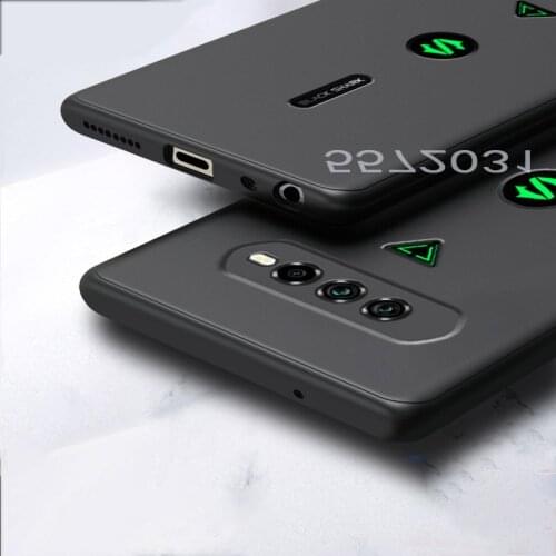 For Black Shark 4 Case Matte Slim Soft Silicone Phone Cover For Xiaomi Blackshark 4 Pro Funda