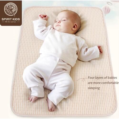 Baby color cotton nappy mattress urine pad water absorption Menstrual pad