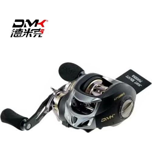 DMK Baitcasting Fishing Reel 14BB 7.0:1 5kg R/L Hand Baitcast Reels Molinete Peche Carretilha Carretes Pesca Carp Reel Feeder
