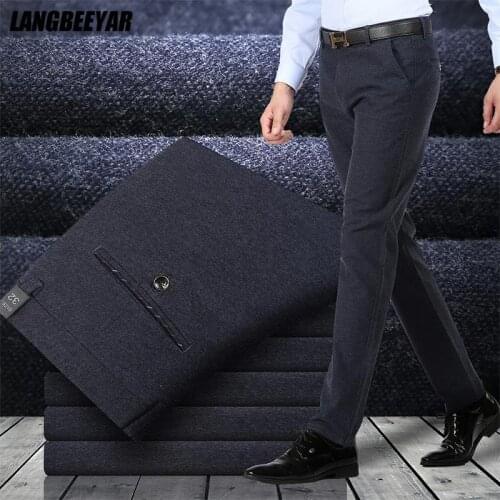 LANGBEEYAR Men's Winter Trousers