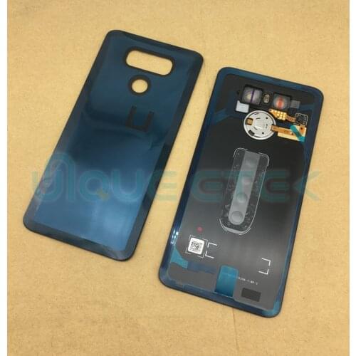 New Back Cover for Lg g6 LS993 US997 VS998 H870 G 6 Battery Cover Door Housing Case with Camera Lens glass Touch ID Replacement