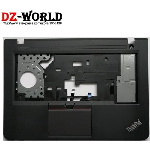 New/Orig for ThinkPad E460 Keyboard Bezel Palmrest Cover with Touchpad Reader Card Reader Connecting Cables 01AW175 01AW176