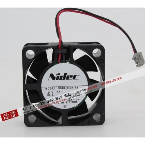 NEW NIDEC D04R-24TH 4015 24V .08A 4cm frequency cooling fan