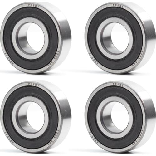 6203RS Bearing ABEC-3 (4 PCS) 17x40x12 mm Deep Groove 6203-2RS Ball Bearings 6203RZ 180201 RZ RS 6203 2RS EMQ Quality
