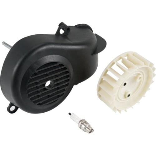ATV Air Engine Complete Cooling Fan Shroud For Polaris Predator Sportsman Scrambler 90 2-Stroke For 2T Yamaha Jog90 90cc Engines