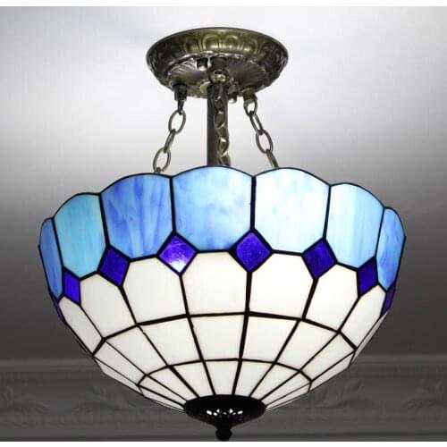 Modern Minimalist Fashion Balcony Corridor Glazed Semi Ceiling Chandelier Chandelier 1232cw Energy-saving Anti Warm Warm pendant