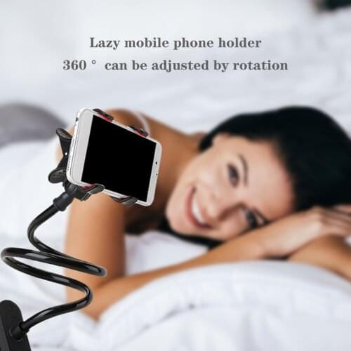 Universal Flexible Holder Arm Lazy Mobile Phone Stand Holder Stents Flexible Bed Desk Table Clip Bracket holder for Phone