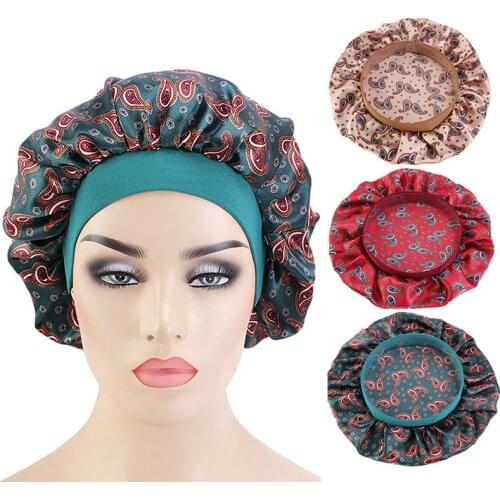 Waterproof Shower Cap Thicken Elastic Bath Hat Bathing Cap For Women Spa Bathing Accessory Hair Salon Bathroom Product