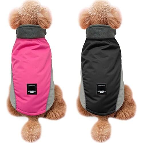 Winter Warm Vest Ski Suit Jacket Pet Dog Clothes For Small Large Dogs Puppy Coat Pet Cat Dog Jacket Pet Costume