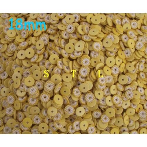 100 pcs 18mm Flute pads