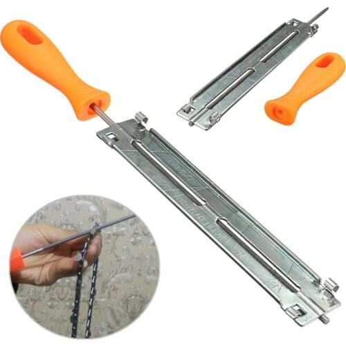 5/32'' Silverline Chainsaw File Holder 4mm Chain Sharpener Filing Sharpening