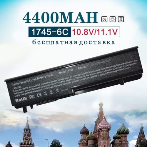 Golooloo 11.1v 4400mAh Laptop Battery 312-0186 U164P N855P For dell Studio 17 1745 1747 1749