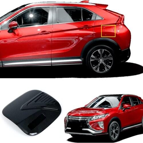 For Mitsubishi Eclipse Cross 2018 2019 2020 accessories ABS Plastic Oil Fuel Gas Tank Cap Sticker Cover Trim Car Styling