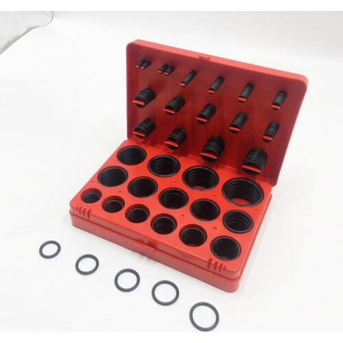 AS-568 Inch 30 Size 382 Pcs O-ring Kit Box Seals O Rings Gasket Universal Rubber O-ring Assortment