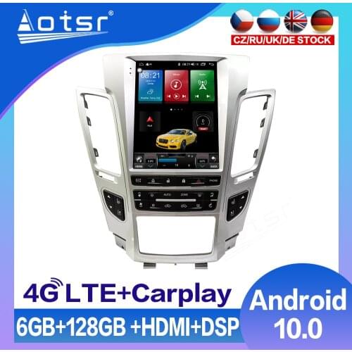 Tesla Screen Car Radio For Cadillac CTS 2007 - 2012 Car Audio Android Multimedia Player 128GB GPS Navigation Auto Stereo Stereo