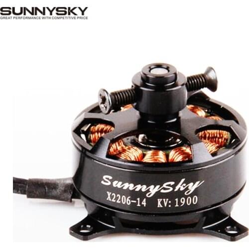 Sunnysky X2206 1500KV 1900KV Outrunner Brushless Motor 2206 for RC Quadcopter Multicopter