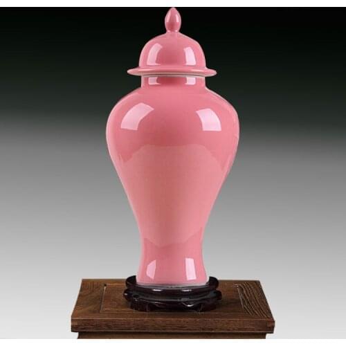 Jingdezhen ceramic ginger jar Antique Porcelain temple jar storage jar