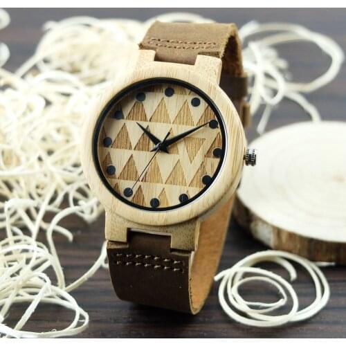 Quartz Watch Men Women Wood Watches Fashion Casual Wooden business Wood Analog leather Wristwatch Relogio Feminino Relojes