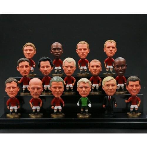 Soccer Player 2.5inch Mini Model MU. Classics Footballplayer 6.5CM Action Figures Doll